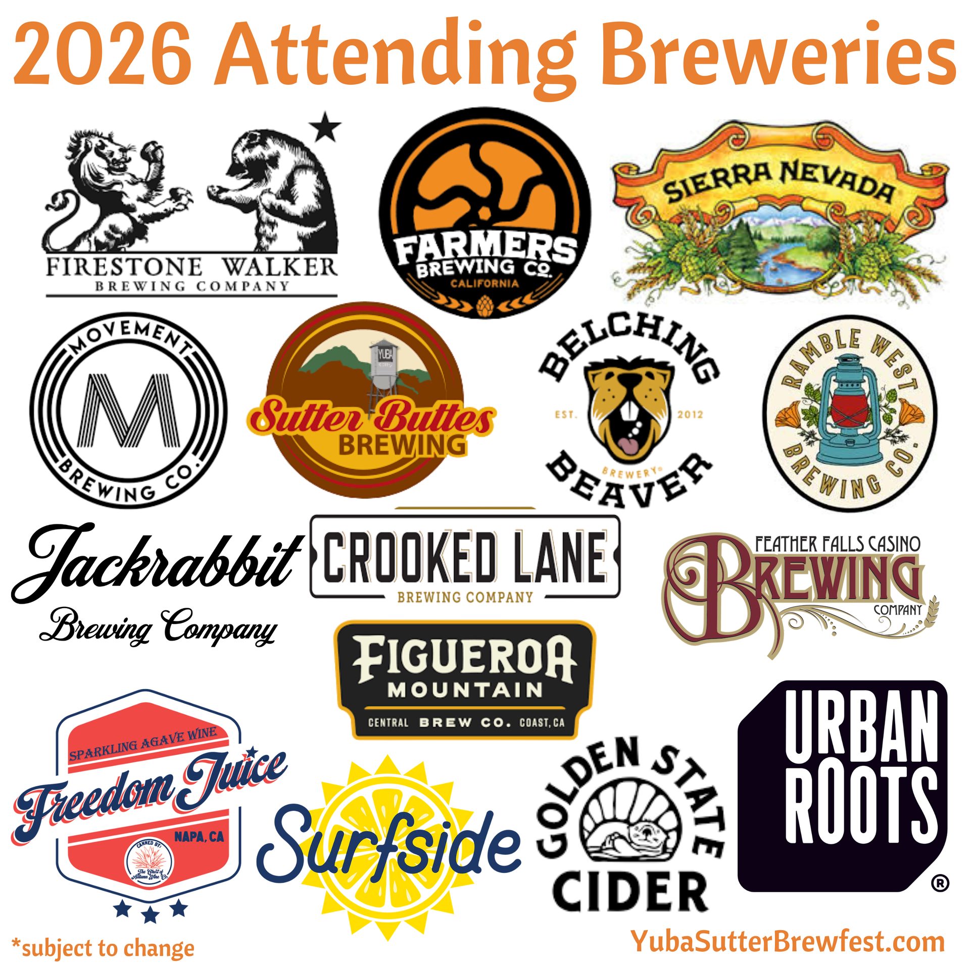 Attending Breweries 2026